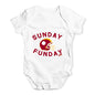 Sunday Funday Baby Unisex Baby Grow Bodysuit