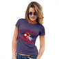 Funny T-Shirts For Women Sunday Funday Women's T-Shirt X-Large Plum