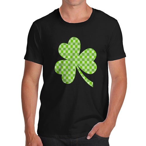 Funny T-Shirts For Men Sarcasm Tartan Shamrock Men's T-Shirt Small Black