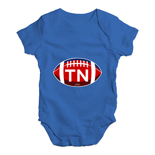 TN Tennessee State Football Baby Unisex Baby Grow Bodysuit