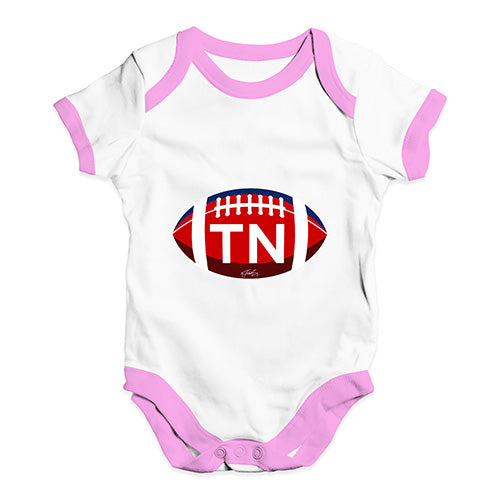 TN Tennessee State Football Baby Unisex Baby Grow Bodysuit