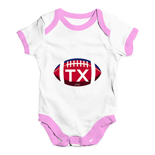 TX Texas State Football Baby Unisex Baby Grow Bodysuit