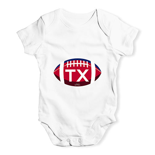 TX Texas State Football Baby Unisex Baby Grow Bodysuit