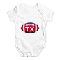 TX Texas State Football Baby Unisex Baby Grow Bodysuit