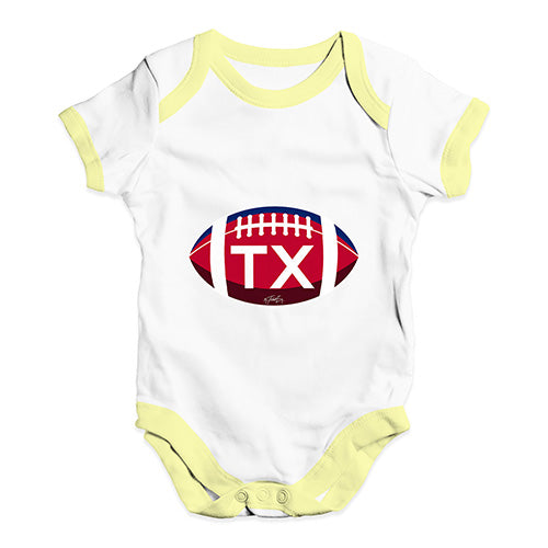 TX Texas State Football Baby Unisex Baby Grow Bodysuit