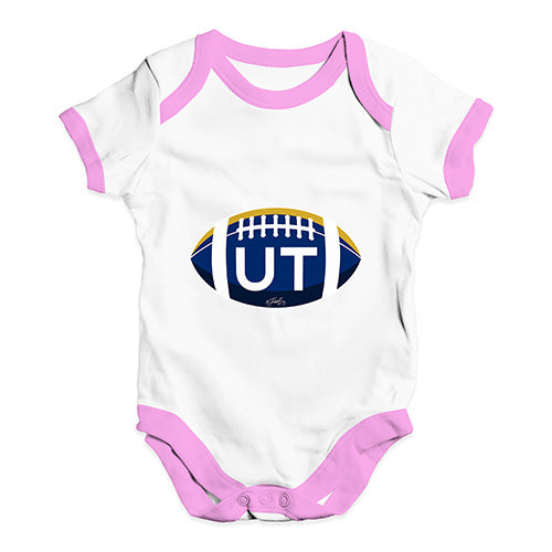 UT Utah State Football Baby Unisex Baby Grow Bodysuit