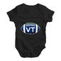 VT Vermont State Football Baby Unisex Baby Grow Bodysuit