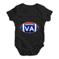 VA Virginia State Football Baby Unisex Baby Grow Bodysuit