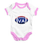 VA Virginia State Football Baby Unisex Baby Grow Bodysuit