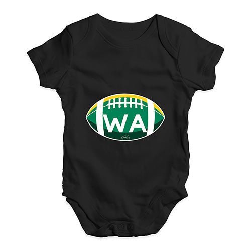 WA Washington State Football Baby Unisex Baby Grow Bodysuit