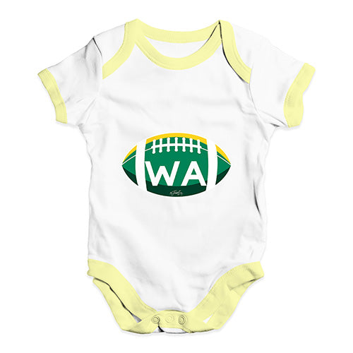 WA Washington State Football Baby Unisex Baby Grow Bodysuit