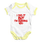 I'm Blaming You Baby Unisex Baby Grow Bodysuit