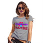 Womens T-Shirt Funny Geek Nerd Hilarious Joke My Sexuality Is Maybe Women's T-Shirt Medium Light Grey