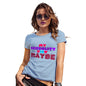 Funny T-Shirts For Women My Sexuality Is Maybe Women's T-Shirt Small Sky Blue