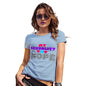 Womens Novelty T Shirt My Sexuality Is Nope Women's T-Shirt Small Sky Blue