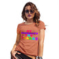 Novelty Tshirts Women My Sexuality Is Yaaaas Women's T-Shirt Medium Orange