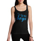 Novelty Tank Top Women One Of The Boys Women's Tank Top X-Large Black