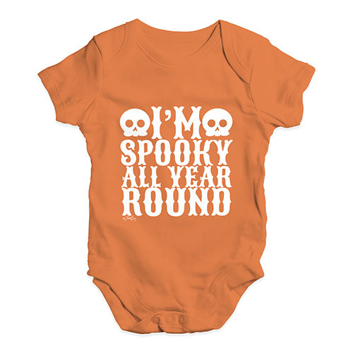 Spooky All Year Round Baby Unisex Baby Grow Bodysuit