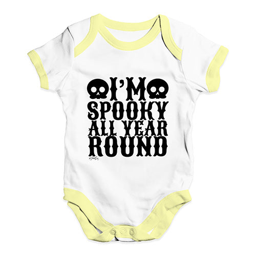 Spooky All Year Round Baby Unisex Baby Grow Bodysuit