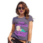 Funny Tshirts For Women This Mermaid Is Getting Married Women's T-Shirt Large Plum