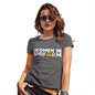 Funny T Shirts For Mum Women In Uniform Women's T-Shirt Medium Dark Grey