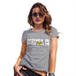 Womens Novelty T Shirt Christmas Women In Uniform Women's T-Shirt Large Light Grey