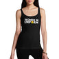 Womens Novelty Tank Top Women In Uniform Women's Tank Top Large Black