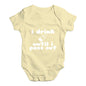 I Drink Until I Pass Out Baby Unisex Baby Grow Bodysuit