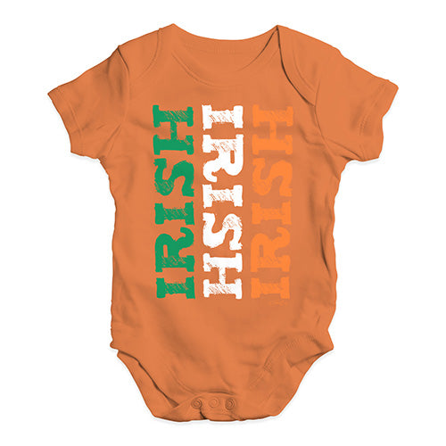 Irish Irish Irish Flag Baby Unisex Baby Grow Bodysuit