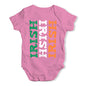 Irish Irish Irish Flag Baby Unisex Baby Grow Bodysuit