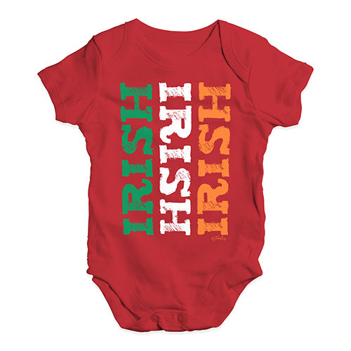 Irish Irish Irish Flag Baby Unisex Baby Grow Bodysuit