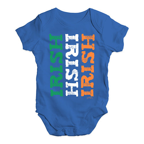 Irish Irish Irish Flag Baby Unisex Baby Grow Bodysuit