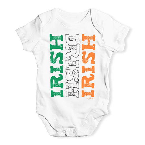 Irish Irish Irish Flag Baby Unisex Baby Grow Bodysuit