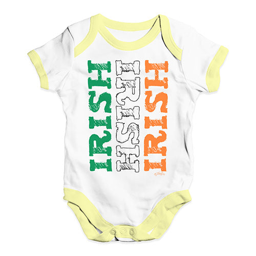 Irish Irish Irish Flag Baby Unisex Baby Grow Bodysuit