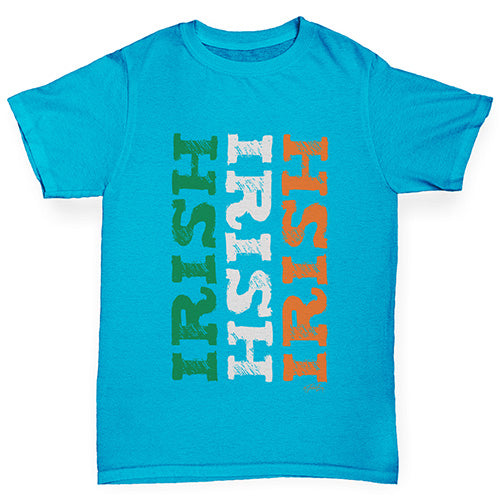 Irish Irish Irish Flag Boy's T-Shirt