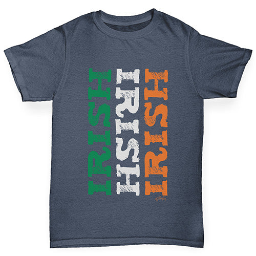 Irish Irish Irish Flag Boy's T-Shirt