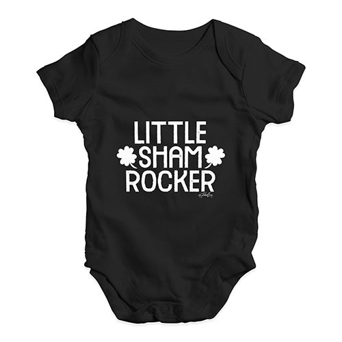 Little Shamrocker Baby Unisex Baby Grow Bodysuit