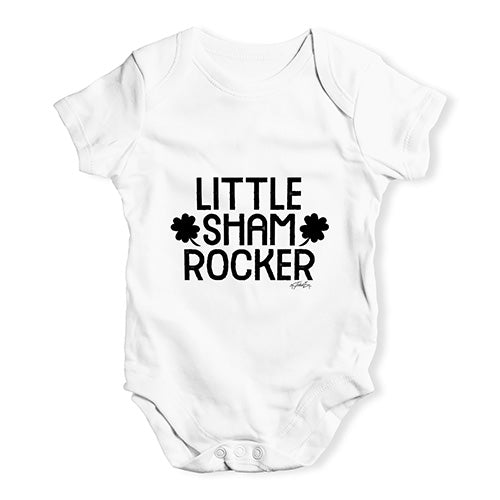 Little Shamrocker Baby Unisex Baby Grow Bodysuit