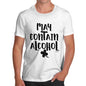 May Contain Alcohol Shamrock Men's T-Shirt