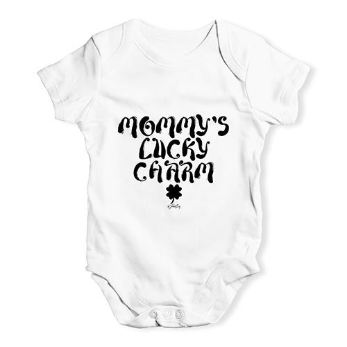 Mommy's Lucky Charm Baby Unisex Baby Grow Bodysuit