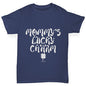 Mummy's Lucky Charm Shamrock Girl's T-Shirt