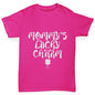 Mummy's Lucky Charm Shamrock Girl's T-Shirt