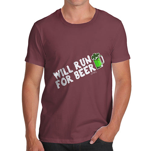 St Patrick's Day Will Run For Beer Men's T-Shirt