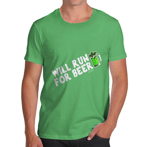 St Patrick's Day Will Run For Beer Men's T-Shirt