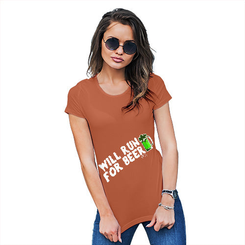 St Patrick's Day Will Run For Beer Women's T-Shirt