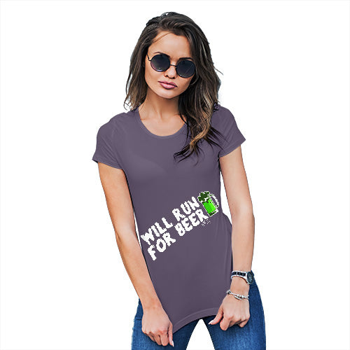 St Patrick's Day Will Run For Beer Women's T-Shirt