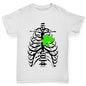 X-ray Irish Shamrock heart Boy's T-Shirt