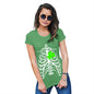 X-ray Irish Shamrock heart Women's T-Shirt