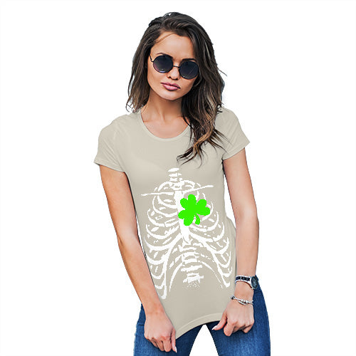 X-ray Irish Shamrock heart Women's T-Shirt