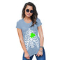 X-ray Irish Shamrock heart Women's T-Shirt